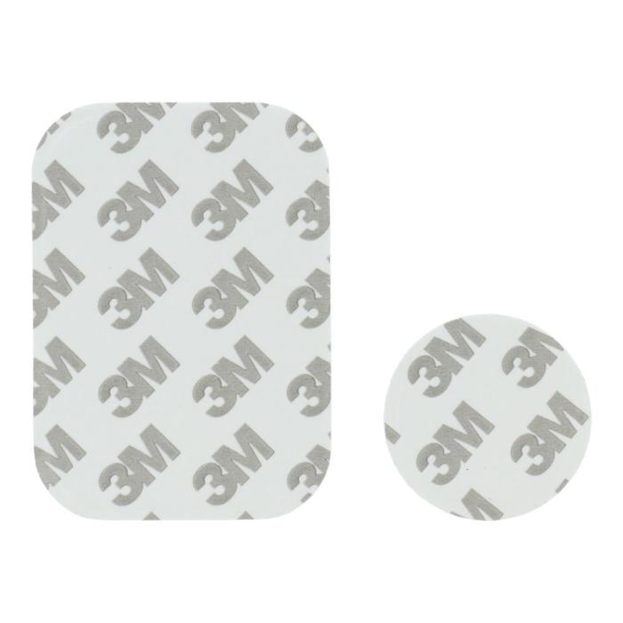 OEM - Badge till magnet Mobilhållare med leather silver