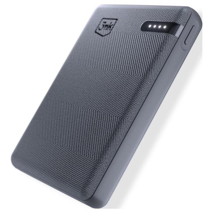 3MK - 3MK PowerBank 5000mAh 12W USB-C - Grå