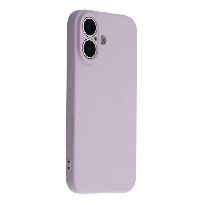 Amorus - AMORUS iPhone 17 Mobilskal Precise Cutouts TPU Fiber - Lila