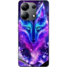 Gustaf - Mobilskal till Xiaomi Redmi Note 13 4G med Neon Varg