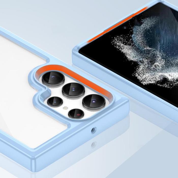 OEM - Galaxy S23 Ultra Skal Outer Space - Blå