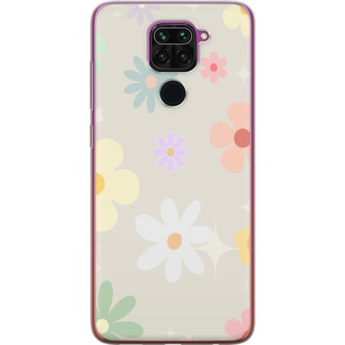 iSecrets - Mobilskal till Xiaomi Redmi Note 9 med fejdande blommor