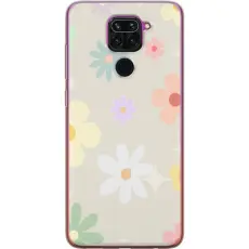 Gustaf - Mobilskal till Xiaomi Redmi Note 9 med fejdande blommor