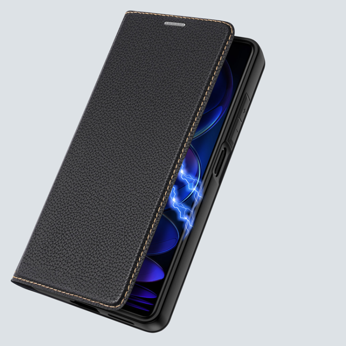 UTGATT1 - Dux Ducis Xiaomi Redmi Note 12 Plånboksfodral Skin X2 - Svart