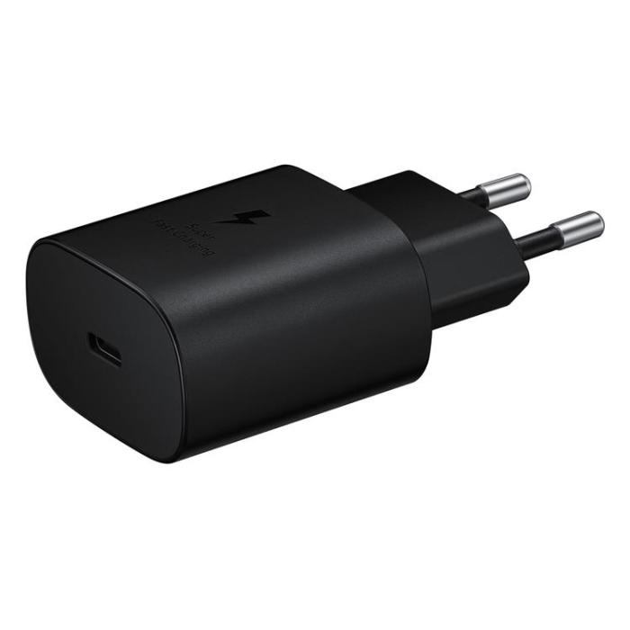 UTGATT5 - Samsung Billaddare 15W Väggladdare 25W USB-C kabel 1.5m/1.8m - Svart