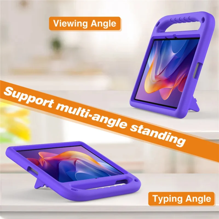 A-One Brand - Xiaomi Redmi Pad 2 Skal EVA Handgrepp Kickstand - Lila
