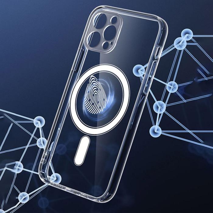 OEM - iPhone 11 Skal Clear Magsafe Hårdplast Transparant