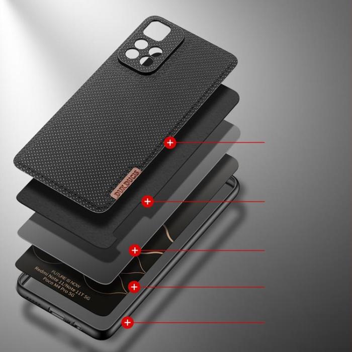 Dux Ducis - Dux Ducis Fino Skal Xiaomi Poco M4 Pro 5G - Svart