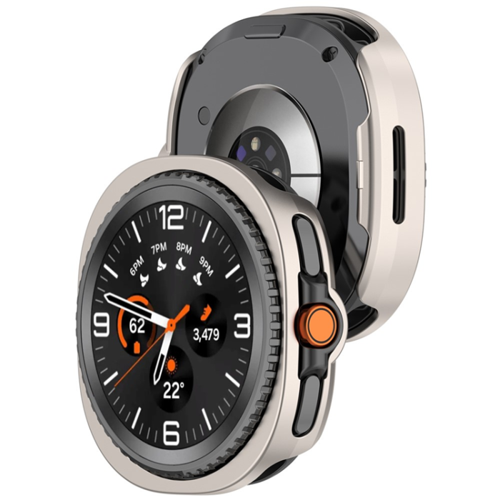 A-One Brand - Galaxy Watch 8 Classic (46mm) Skal Hollow Design - Starlight