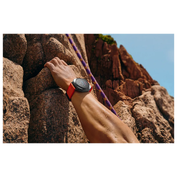 Samsung - Galaxy Watch Ultra Titanium Grå (Orange Rubber Strap)