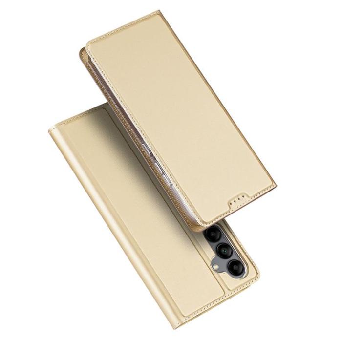 Dux Ducis - Dux Ducis Galaxy A34 5G Plånboksfodral SkinPro - Guld