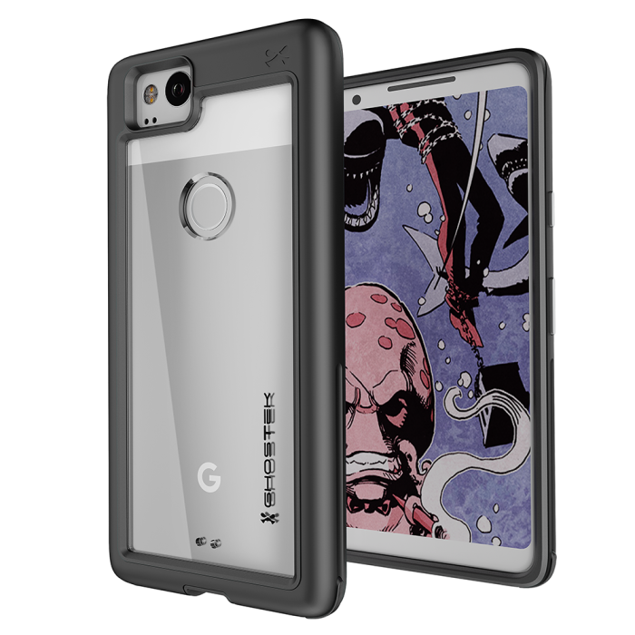 UTGATT5 - Ghostek Atomic Slim Skal till Google Pixel 2 - Svart