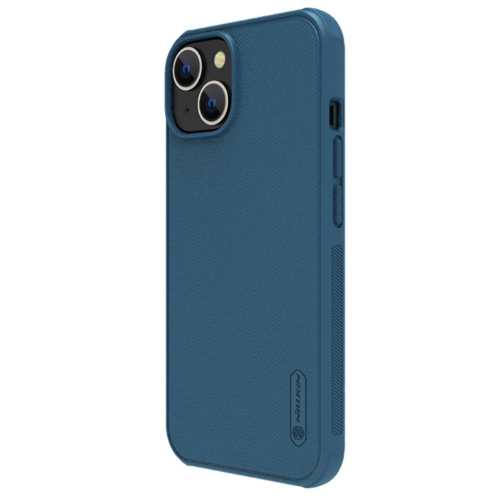Nillkin - Nillkin iPhone 14 Plus Skal Super Frosted Shield Pro - Blå