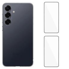 WANLONFENG - WANLONFENG Mobilskal till Samsung Galaxy S26 Plus TPU YJ1 Series - Transparent