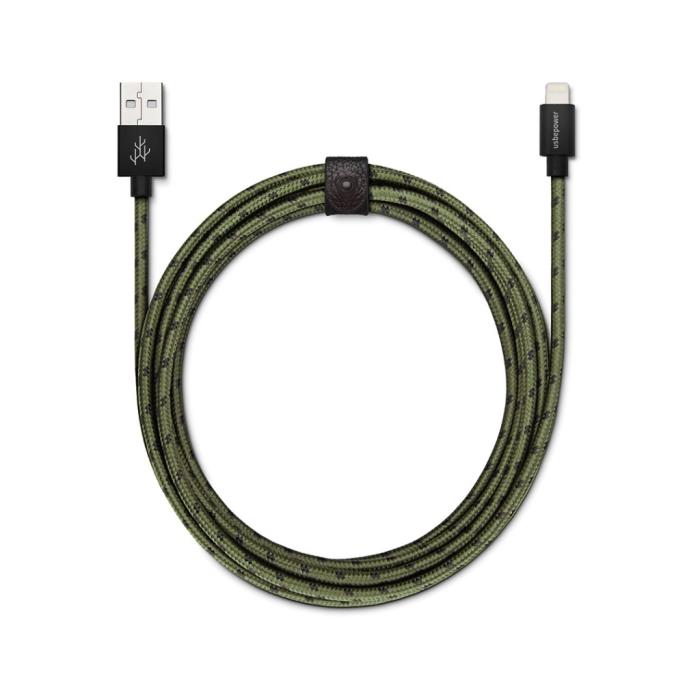 UTGATT4 - Usbepower FAB XXL Edition Lightning - 2.5m Lightningkabel - Graffiti