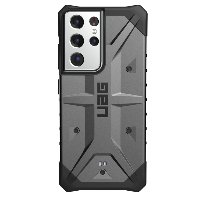 UTGATT1 - UAG Samsung Galaxy S21 Ultra Pathfinder-Fodral Silver