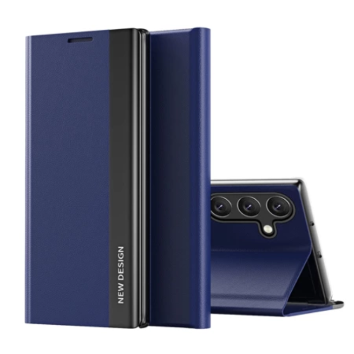 OEM - Galaxy S25 Plus Fodral Sleep Pro - Blå