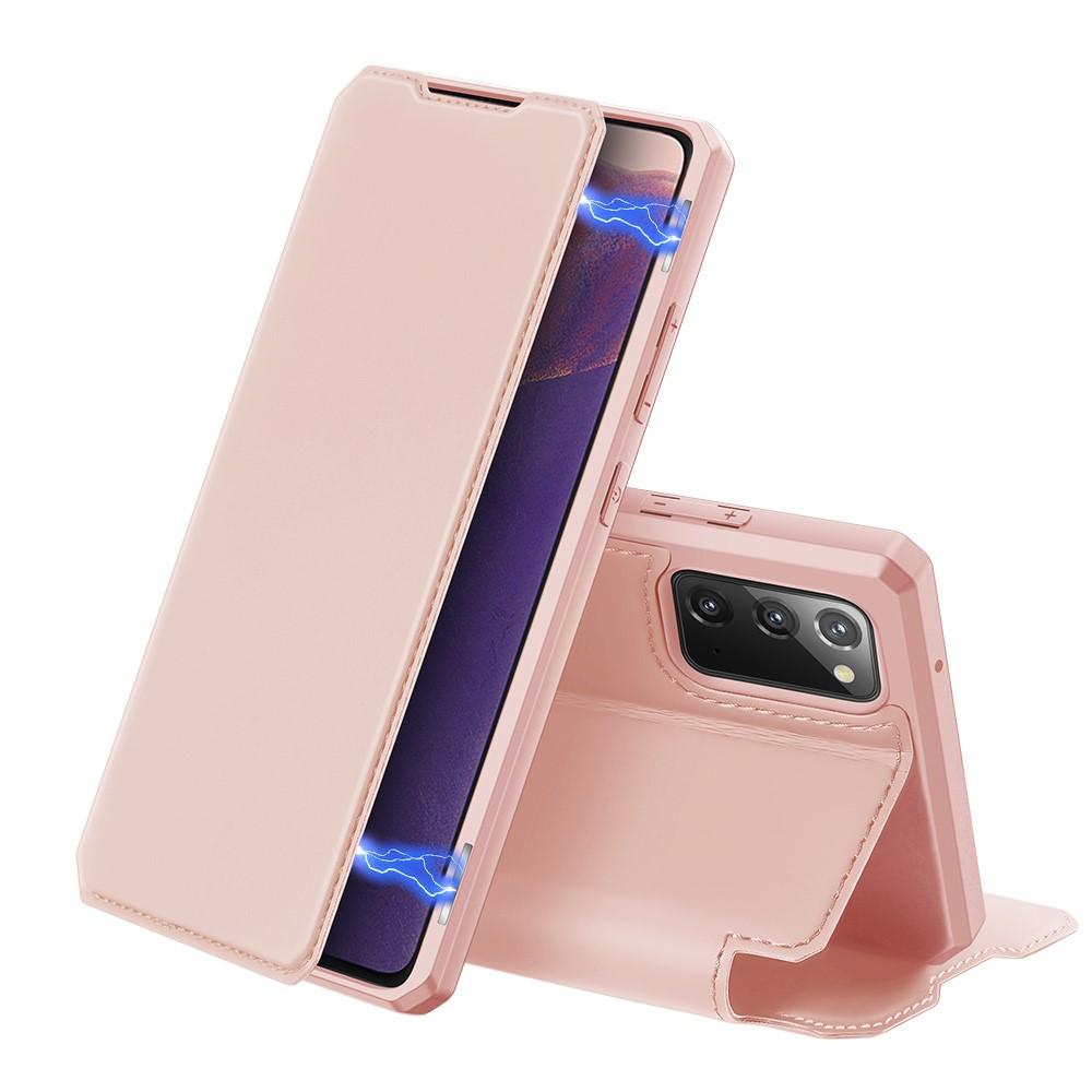 DUX DUCIS Leather Fodral Till Samsung Galaxy Note 20 - Rose Gold | 2353 | AlltMobil