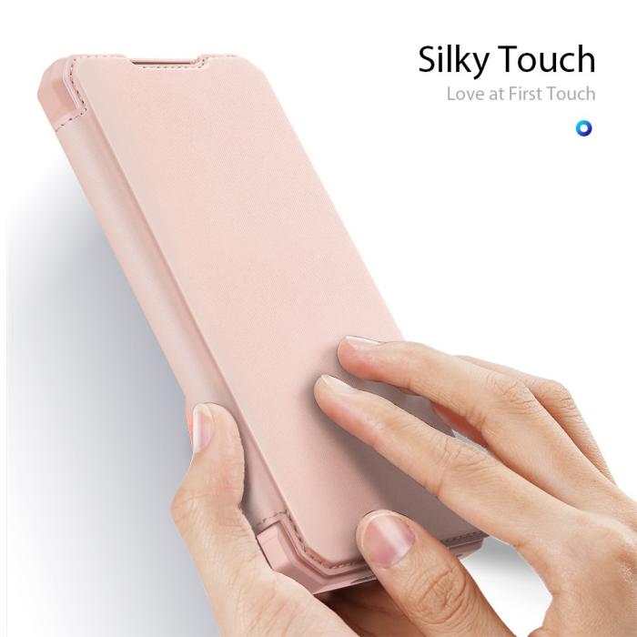 Dux Ducis - DUX DUCIS Leather Fodral Till Samsung Galaxy Note 20 - Rose Gold