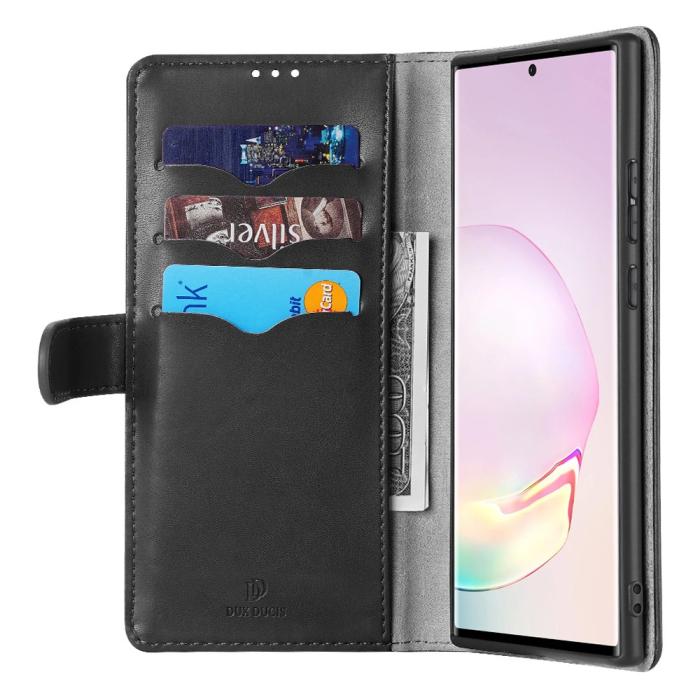 Dux Ducis - Dux Ducis Leather Fodral Till Samsung Galaxy Note 20 - Svart