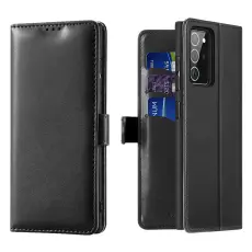 Dux Ducis - Dux Ducis Leather Fodral Till Samsung Galaxy Note 20 - Svart