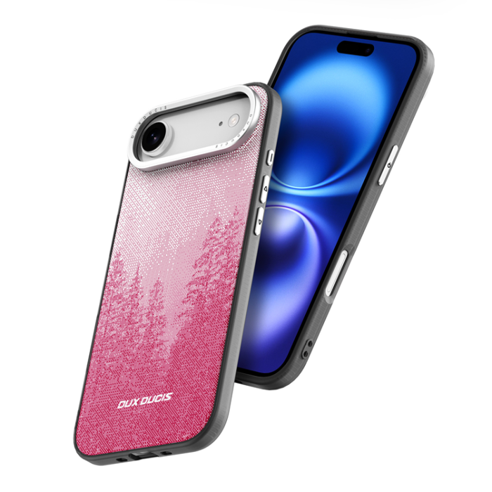 Dux Ducis - DUX DUCIS iPhone Air Mobiskal MagSafe UV Pattern Moro - Röd