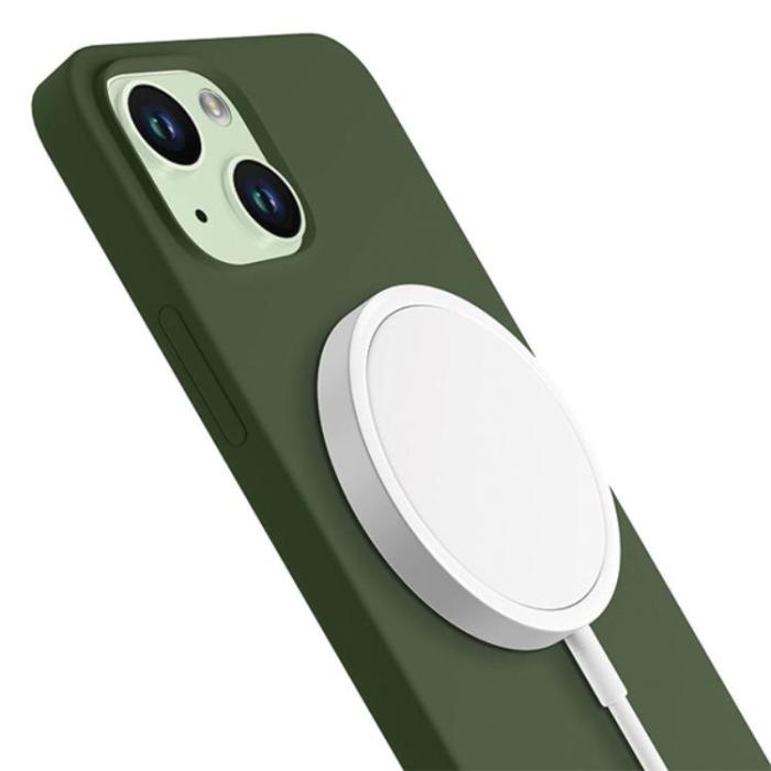 3MK - 3MK iPhone 14 Plus/15 Plus Mobilskal MagSafe Hardy - Grön