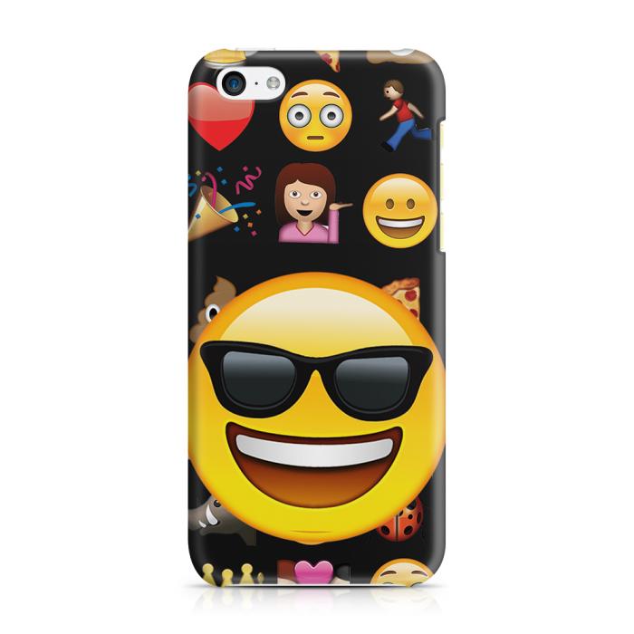 UTGATT5 - Skal till Apple iPhone 5C - Emoji