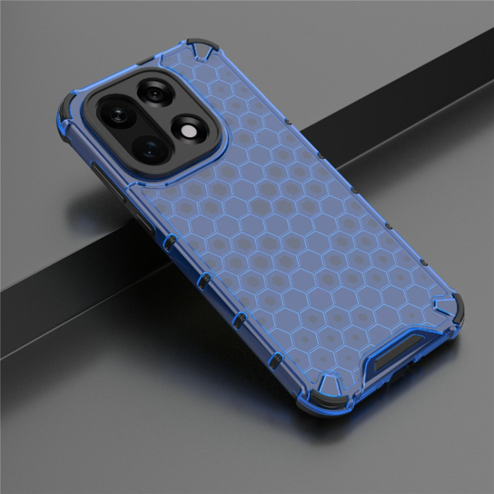 A-One Brand - OnePlus 15 5G Mobilskal Honeycomb Shape - Blå