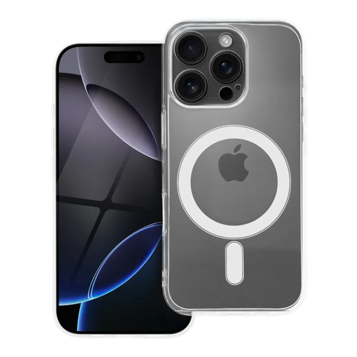 A-One Brand - iPhone 17 Pro Mobilskal Magsafe Clear 2mm - Transparent