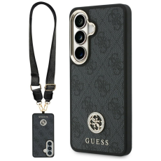 Guess - Guess Mobilskal F&ouml;r Galaxy S26 MagSafe 4G Big Rhinestone Triangle Strap
