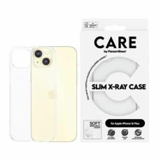 PanzerGlass - CARE PanzerGlass iPhone 15 Plus Mobilskal Slim - Transparent