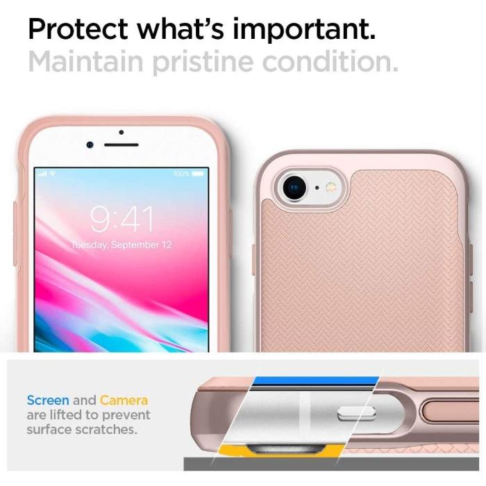 UTGATT5 - SPIGEN Neo Hybrid iPhone 7/8/SE 2020 Pale Dogwood