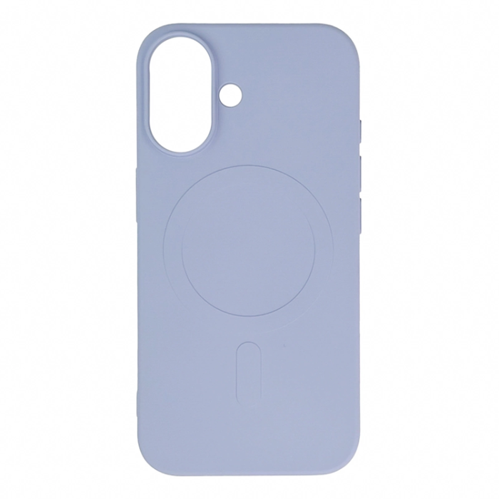 A-One Brand - iPhone 16e Mobilskal MagSafe Liquid Silikon - Lavender