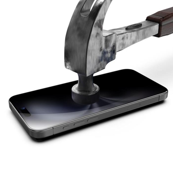 Boom of Sweden - LIVSTIDSGARANTI - BOOM iPhone 15 Plus/16 Plus Privacy Härdat Glas Skärmskydd 2st