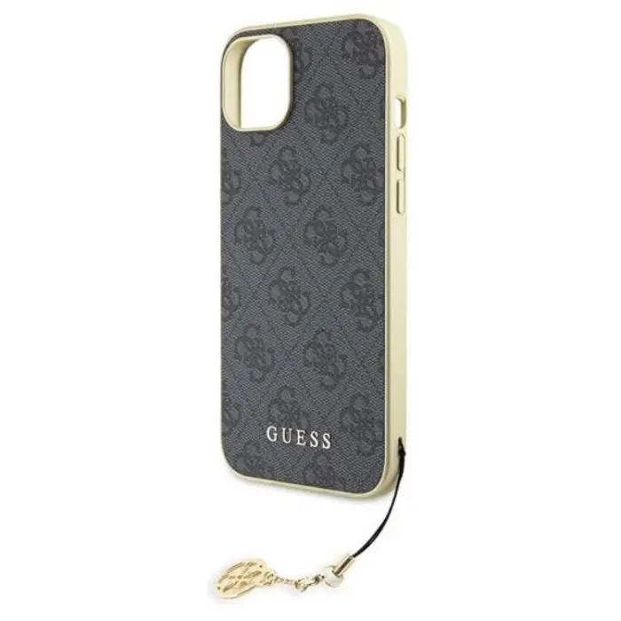 Guess - Guess iPhone 15 Plus Mobilskal Charms Collection - Grå