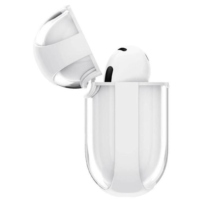 Spigen - Spigen Apple Airpods 4 Skal Ultra Hybrid - Jet Vit