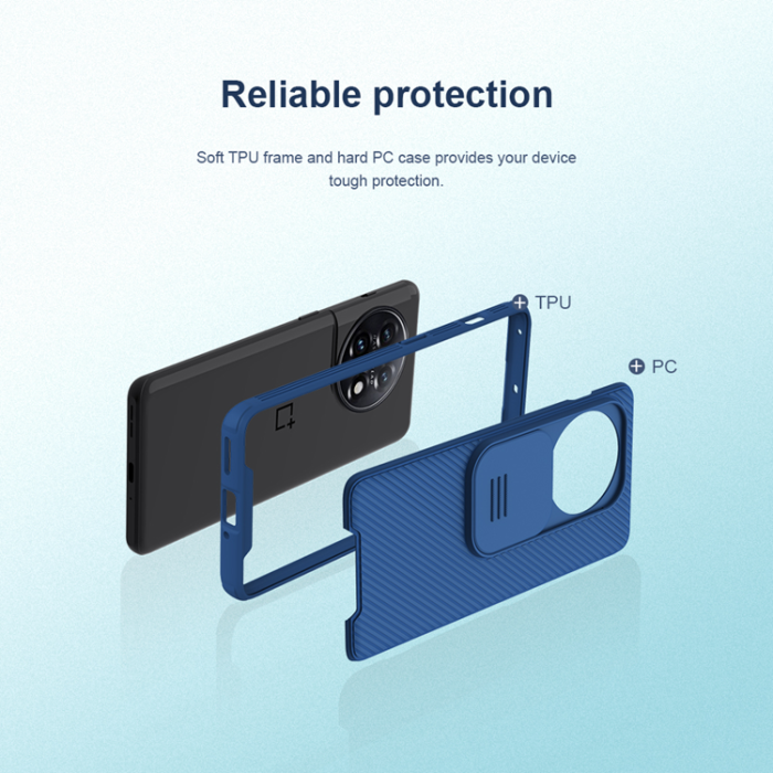 Nillkin - Nillkin OnePlus 11 5G Mobilskal Camshield Pro - Svart