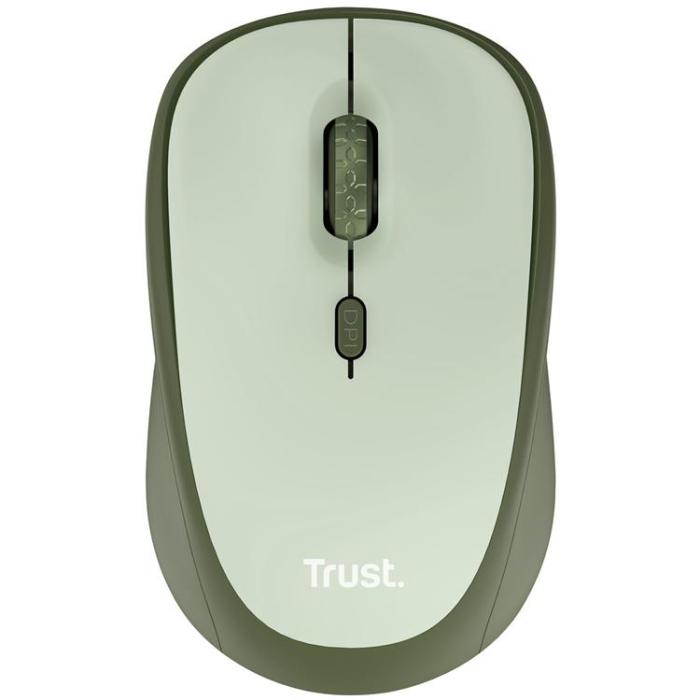 Trust - Yvi+ Trådlös Mus Eco-design - Grön