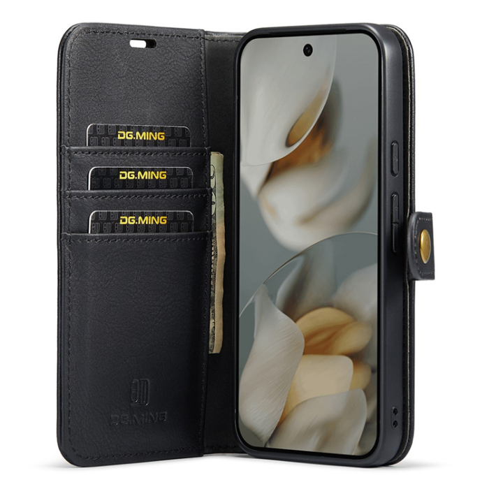DG.MING - DG.MING Google Pixel 10 Pro XL Plånboksfodral Split Läder