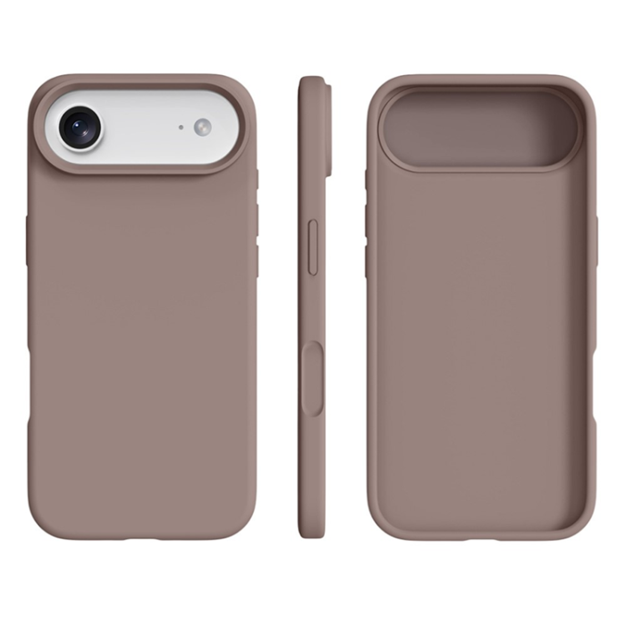 A-One Brand - iPhone Air Mobilskal Anti-Scratch Silikon+PC - Kastanjebrun