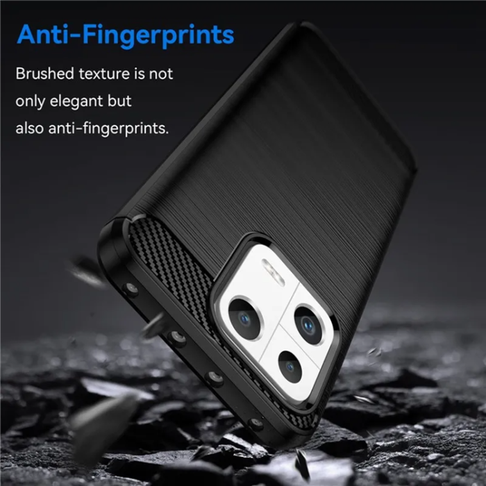 OEM - Xiaomi 13 Mobilskal Carbon Fiber - Svart