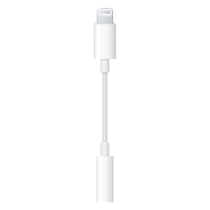 Apple - Apple Lightning Till Mini Jack Adaptrar - Vit