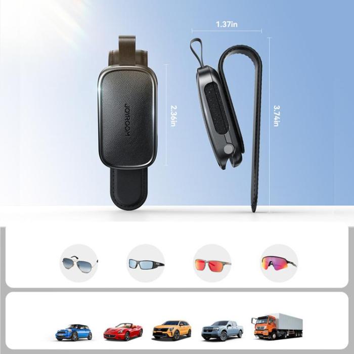 Joyroom - Joyroom Solskyddshållare med Magnetklämma JR-ZS511 - Svart