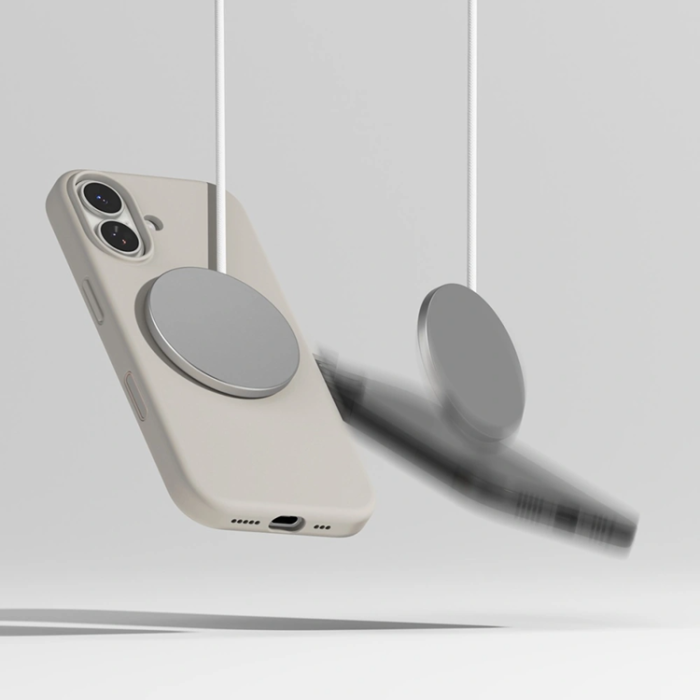 Ringke - Ringke iPhone 17 Mobilskal Magsafe Magnetic Silikon - Stone