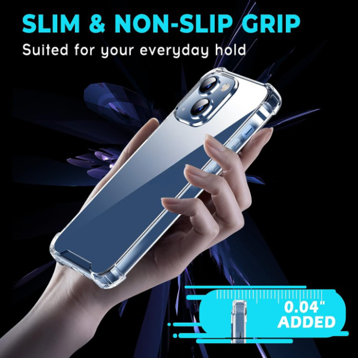 Boom of Sweden - BOOM iPhone 15 Plus Mobilskal Shockproof TPU - Clear