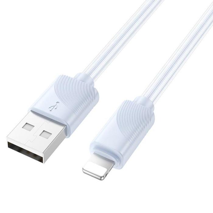 Hoco - HOCO USB-A - Lightning 2.4A Kabel 1m X114 - Blå