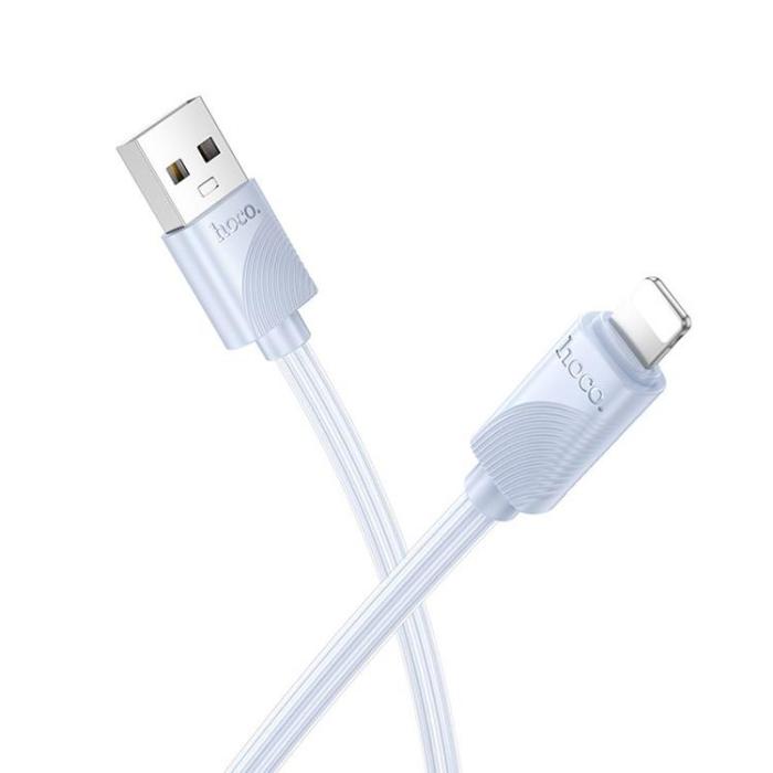 Hoco - HOCO USB-A - Lightning 2.4A Kabel 1m X114 - Blå