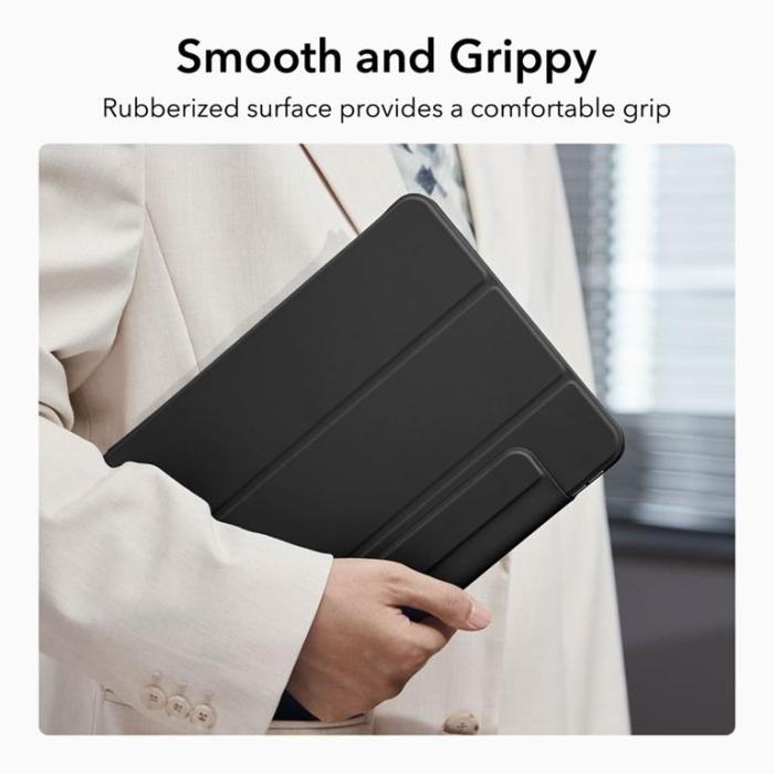 UTGATT1 - ESR iPad Pro 12.9 (2022/2021/2020) Fodral Rebound Magnetic - Rugged Svart