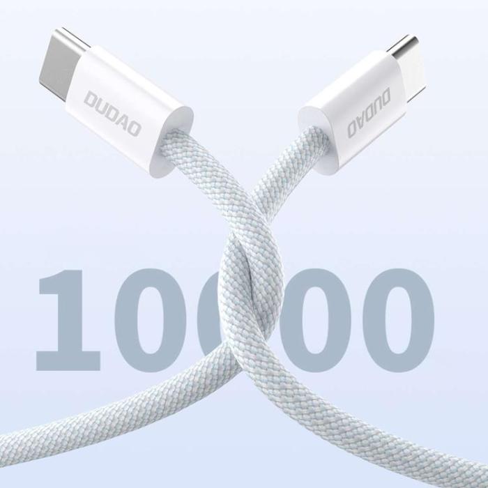 Dudao - Dudao L6C USB-C till USB-C kabel PD 60W 1m - Ljusblå